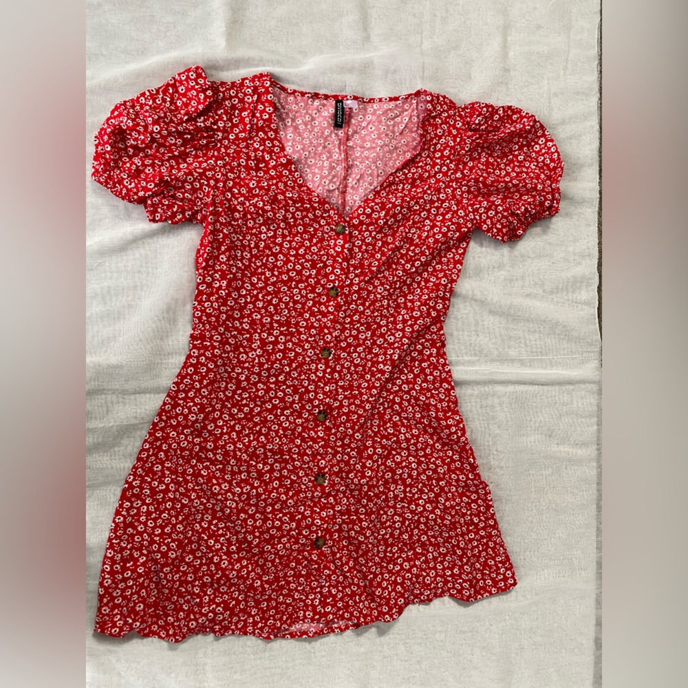 Floral mini dress